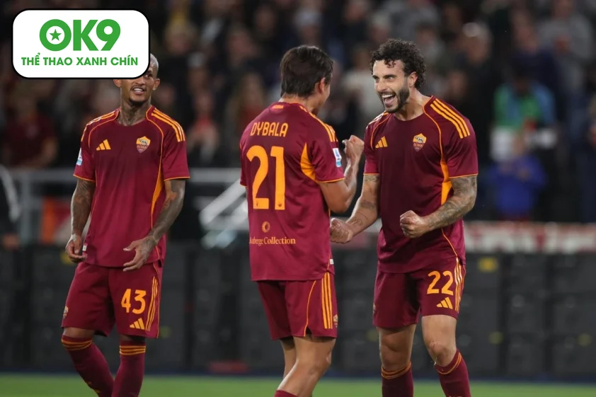 AS Roma tận dụng lợi thế sân nhà trước Udinese tại Serie A vòng 11.